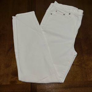 White J Crew Pants